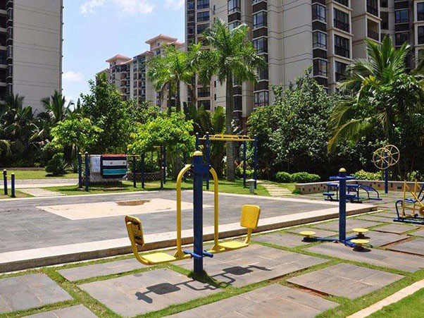 桂林彰泰集團(tuán)彰泰城市1號(hào)樓盤健身路徑器材